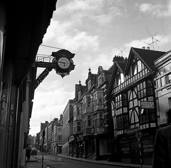 God Begot House, Winchester, Hampshire. 9th April 1961