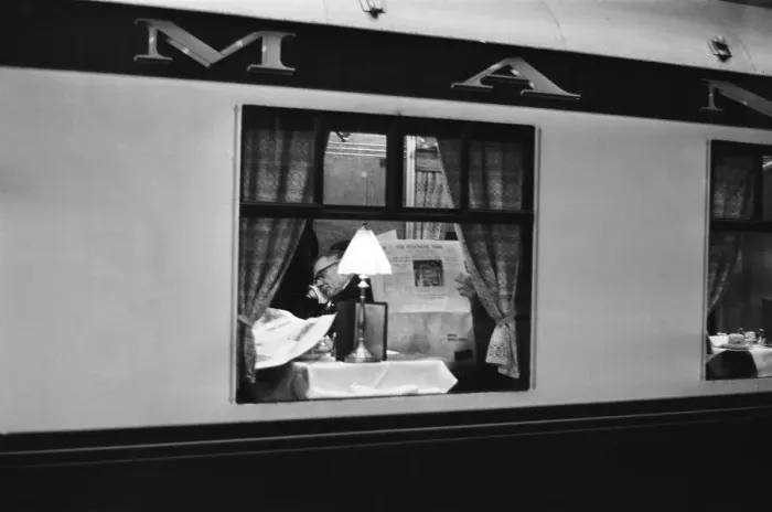 Framed Print : The Golden Arrow Pullman leaving London Victoria 5th January 1965 Framed Print : The Golden Arrow Pullman leaving London Victoria 5th January 1965