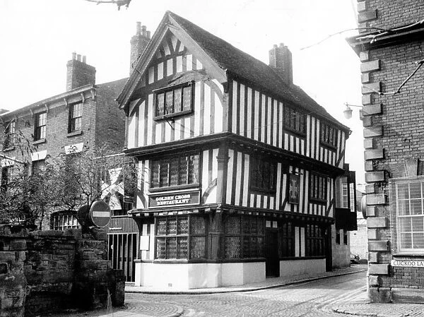 The Golden Cross pub on the corner of Hay Lane and Palmer Lane, Coventry