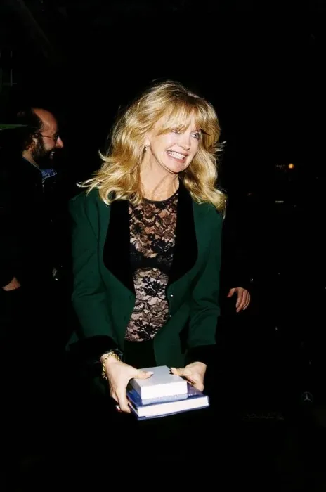 Framed Print : Goldie Hawn Actress leaving planet Hollywood Framed Print : Goldie Hawn Actress leaving planet Hollywood
