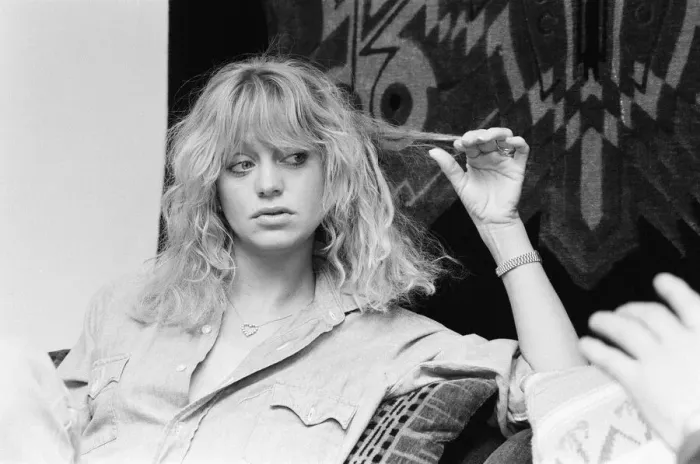 Framed Print : Goldie Hawn, American actress, in the UK to promote new film, Private Benjamin