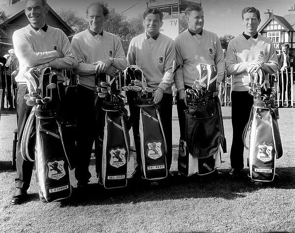 Golf - The Ryder Cup - October 1961 Christy O Connor, Neil Coles