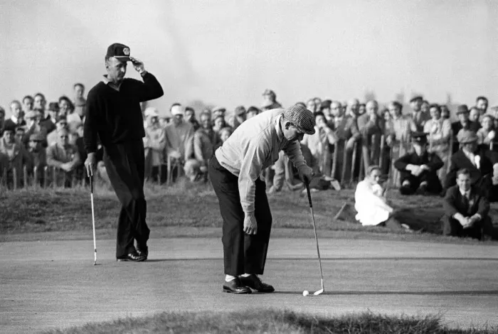 Framed Print : Golf - Ryder Cup - October 1961 Golfer at the Royal Lytham & St Annes Golf Course Framed Print : Golf - Ryder Cup - October 1961 Golfer at the Royal Lytham & St Annes Golf Course