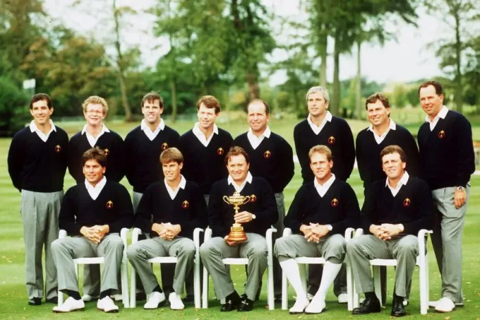 Framed Print : Golf US Ryder Cup team September 1989