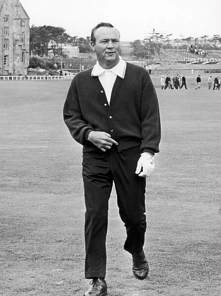 Golfer Arnold Palmer after winning the Bobby Jones award. 3rd February 1971