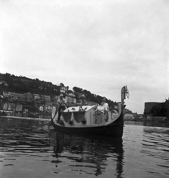Gondola - Built by Jasper Hughes at Looe. July 1952 C3508-001