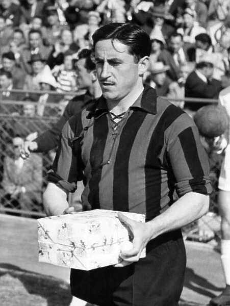 Gonzales, captain, Nice F. C. March 1957 P007026