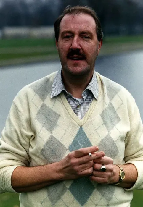 Framed Print : Gorden Kaye the actor from the BBC programme Allo Allo in August 1989