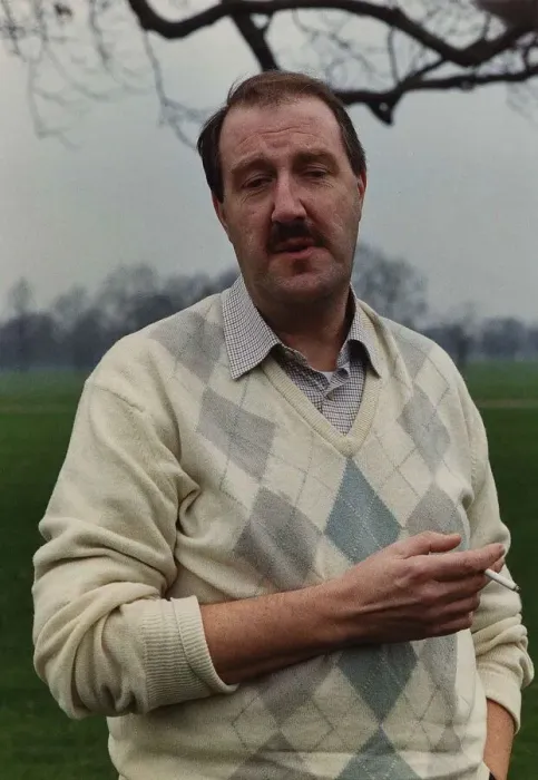 Framed Print : Gorden Kaye the actor from the BBC programme Allo Allo in January 1989 Framed Print : Gorden Kaye the actor from the BBC programme Allo Allo in January 1989