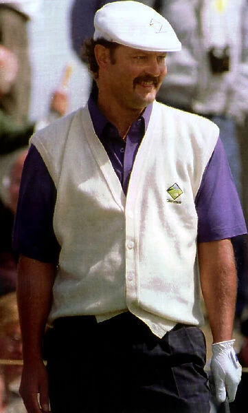 Gordon Brand British Golfer at the British Open Golf Tournament in Muirfield