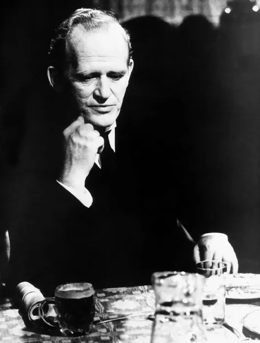 Framed Print : Gordon Jackson in tv programme Upstairs Downstairs 1974 Framed Print : Gordon Jackson in tv programme Upstairs Downstairs 1974