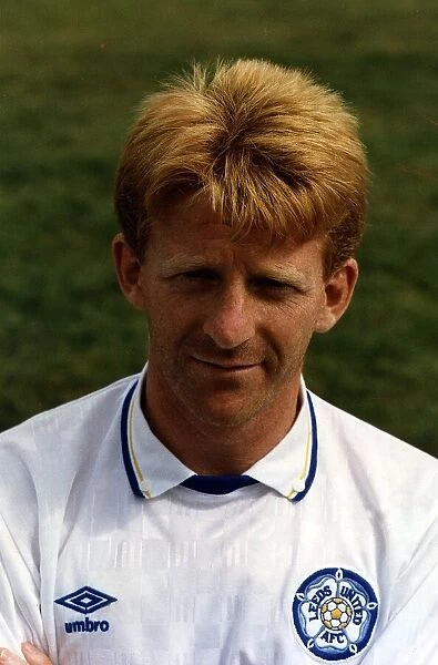 Gordon Strachan of Leeds United May 1990