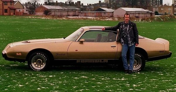 Gordon Ure with his Pontiac Firebird January 1998