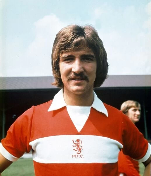 Graeme Souness from Middlesbrough FC footballer July 1973