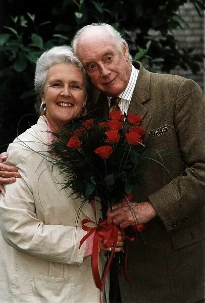 Graham Crowden actor who appears with Stephanie Cole in the BBCs Waiting For God