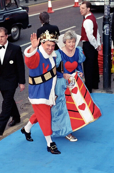 Graham Taylor and his wife Rita arriving at Elton John