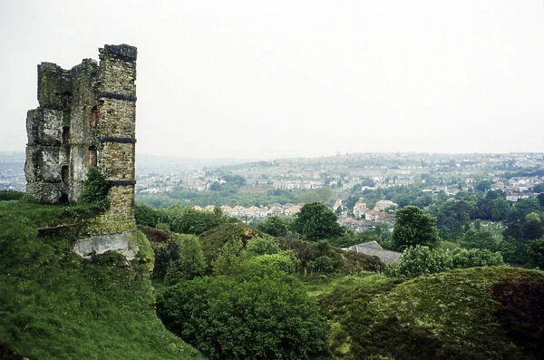 Graig Castle, Swansea, Wales, 27th May 1995