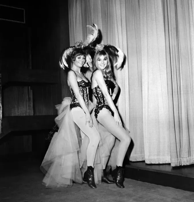 Framed Print : Granada producer Tim Aspinall signed up his own troupe of six dancers