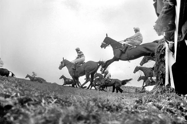 The Grand National at Aintree. April 1975 75-1790