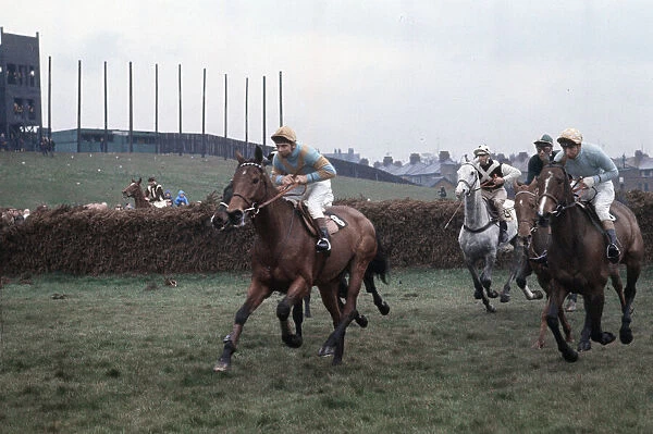 Grand National Horserace held at Aintree, Liverpool. 8th April 1967