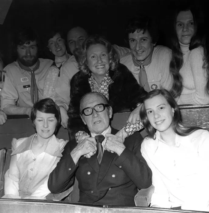 Framed Print : He was the grand old man of comedy. Arthur Askey is pictured here on 17th April 1975
