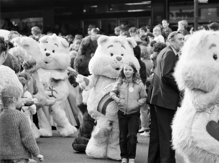 Framed Print : Grand Opening, Hamleys Toy Shop, Bull Street, Birmingham, 12th October 1985 Framed Print : Grand Opening, Hamleys Toy Shop, Bull Street, Birmingham, 12th October 1985
