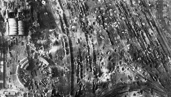 Great damage was done by the recent precision attacks of RAF Bomber Command