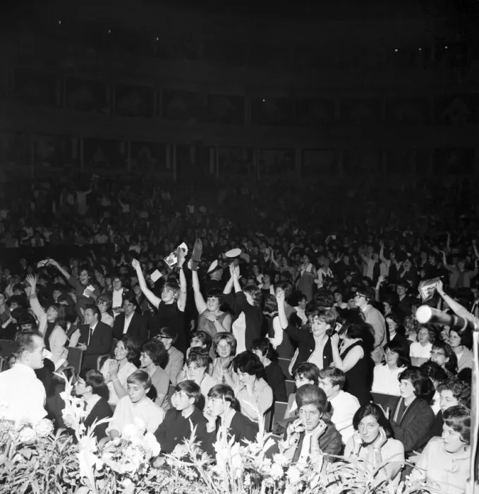 Framed Print : The Great Pop Prom at the Royal Albert Hall, in the afternoon of 15 September 1963 was in Framed Print : The Great Pop Prom at the Royal Albert Hall, in the afternoon of 15 September 1963 was in