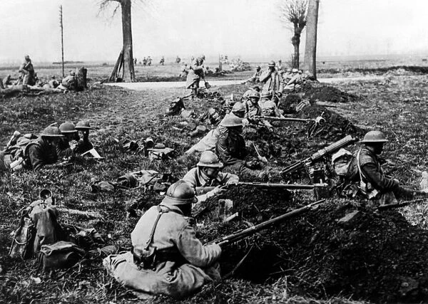 The Great War, ( First World War, WW1, World War One ). August 1918 - Three months