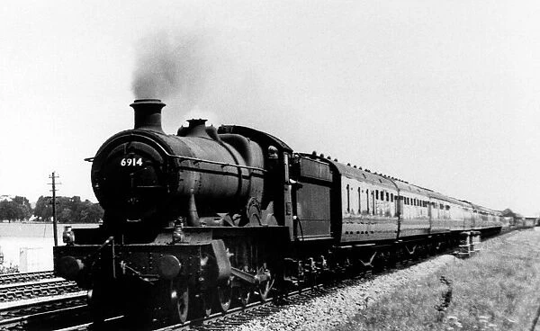 Great Western Railway 4-60 Class 4900 steam locomotive number 6914 '