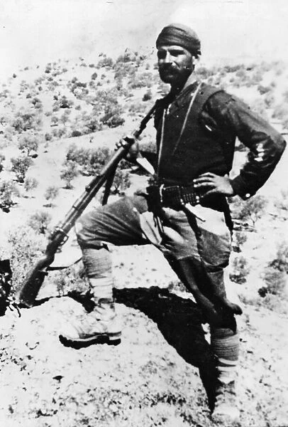 Greek patriot fighter in Crete - April 28, 1944