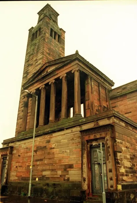 Framed Print : Greek Thomson church Glasgow January 1999 city of architecture feature Framed Print : Greek Thomson church Glasgow January 1999 city of architecture feature