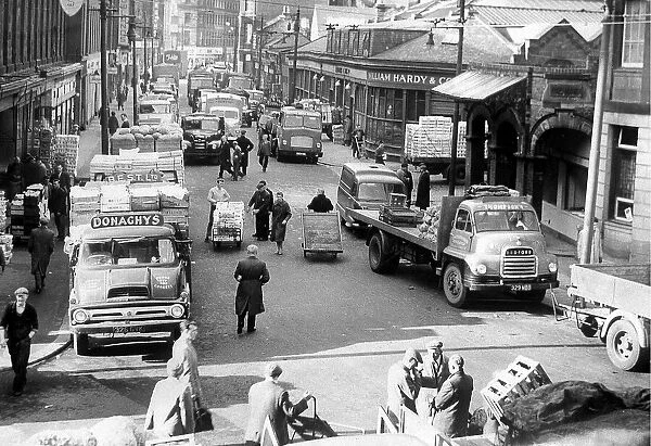 The Green Market, Newcastle c. 1955