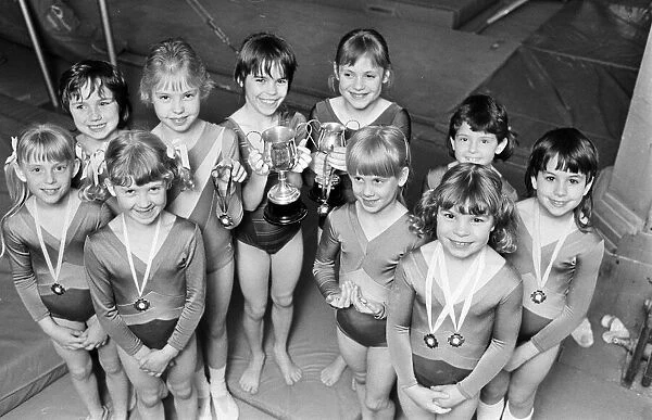 Greenhead Gym Club Winners. 8th May 1986
