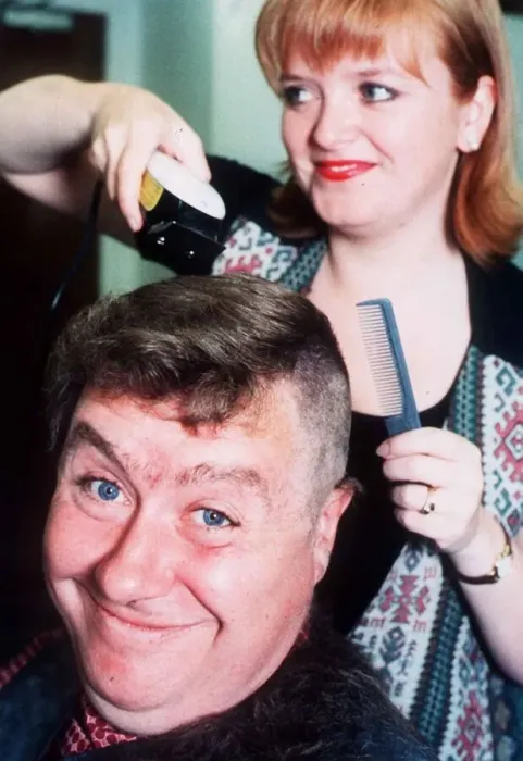 Framed Print : Gregor Fisher Scottish actor comedian 1994 Framed Print : Gregor Fisher Scottish actor comedian 1994