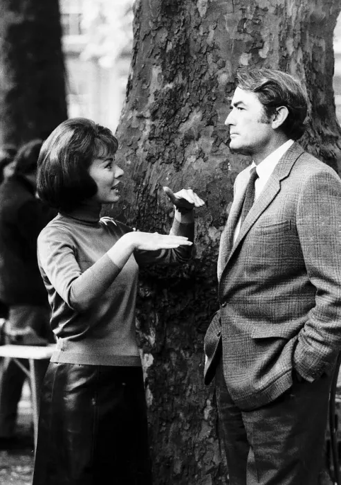 Framed Print : Gregory Peck actor and Anne Heywood actress star in the film The Chairman Framed Print : Gregory Peck actor and Anne Heywood actress star in the film The Chairman