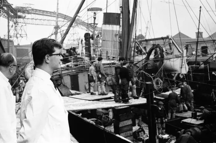 Framed Print : Grimsby fish market, Lincolnshire. 26th September 1963 Framed Print : Grimsby fish market, Lincolnshire. 26th September 1963