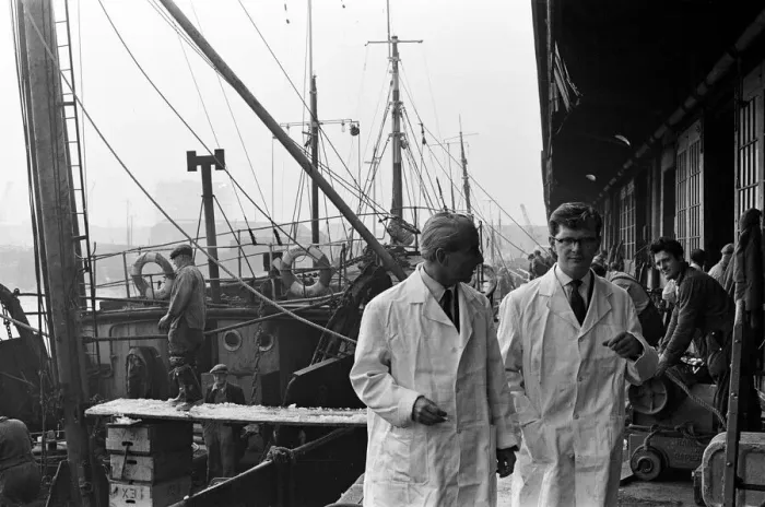 Framed Print : Grimsby fish market, Lincolnshire. 26th September 1963 Framed Print : Grimsby fish market, Lincolnshire. 26th September 1963