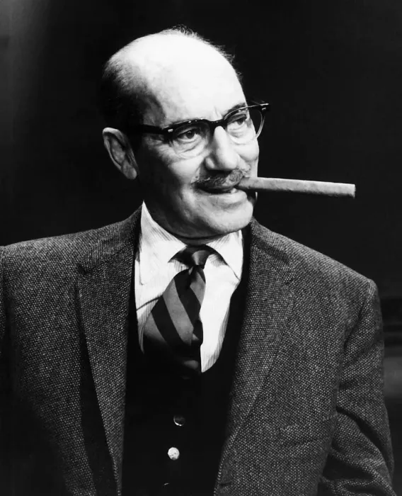 Framed Print : Groucho Marx American comedy actor 1964 Framed Print : Groucho Marx American comedy actor 1964