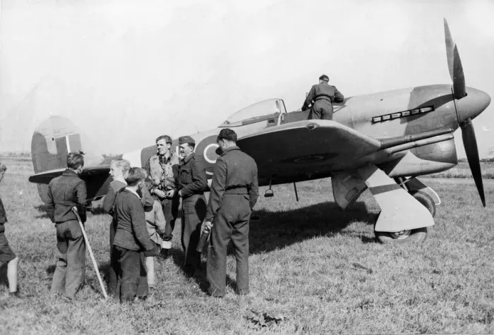 Framed Print : Group Captain Scott OBE, DSO, DFC, led a recent attack by RAF 2nd Tactical Air Force Framed Print : Group Captain Scott OBE, DSO, DFC, led a recent attack by RAF 2nd Tactical Air Force