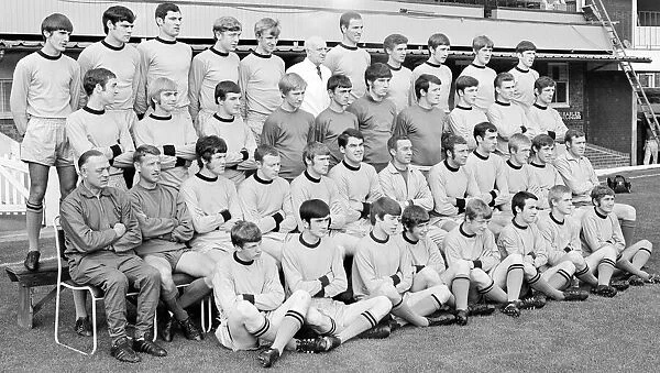 Group shot of Wolverhampton Wanderers FC, July 1968