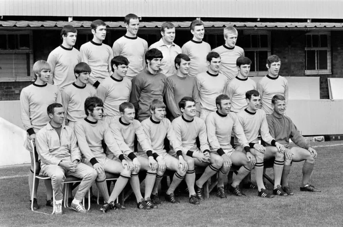 Framed Print : Group shot of Wolverhampton Wanderers FC, July 1968 Framed Print : Group shot of Wolverhampton Wanderers FC, July 1968