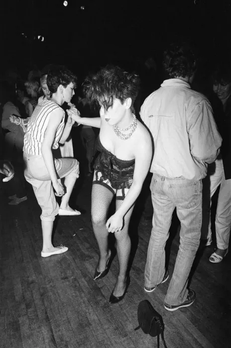 Framed Print : Guests at the Music Machine in Londons Camden Town. 26th June 1982 Framed Print : Guests at the Music Machine in Londons Camden Town. 26th June 1982