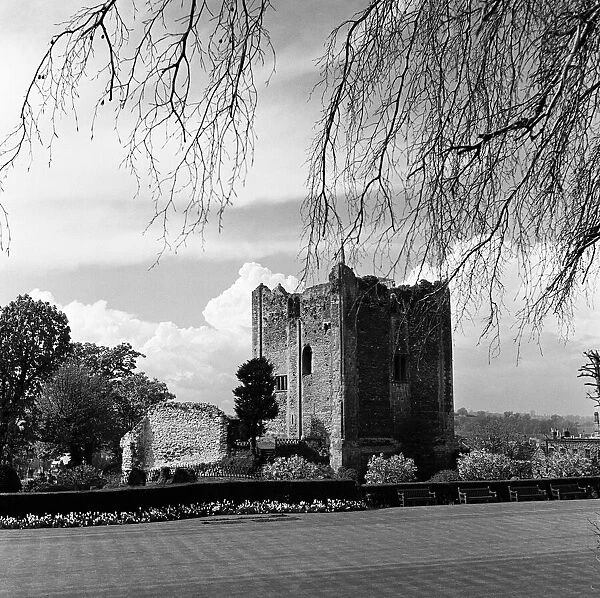 Guildford Castle, Surrey. 29th April 1952