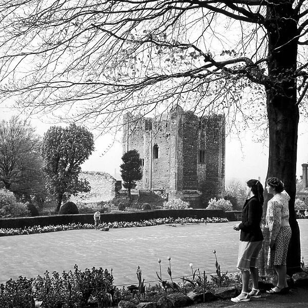 Guildford Castle, Surrey, circa 1952
