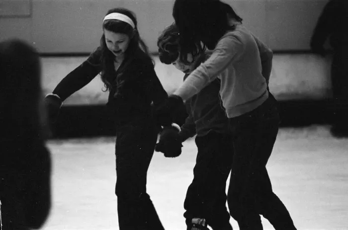 Framed Print : Guildford Children enjoy a day out coach trip to Richmond Ice Rink in Twickenham Framed Print : Guildford Children enjoy a day out coach trip to Richmond Ice Rink in Twickenham