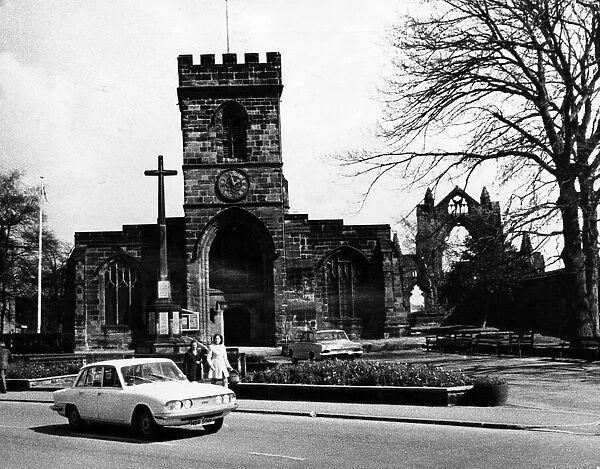Guisborough Parish Church, St Nicholas Church. 20th April 1972