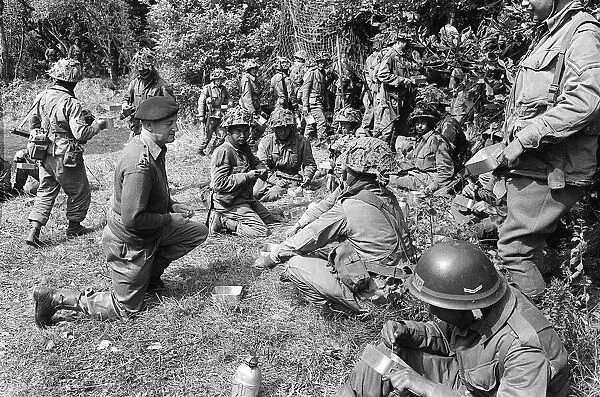 Gurkha Troops during a Nuclear Excercise - August 1962 Brigadier N. E