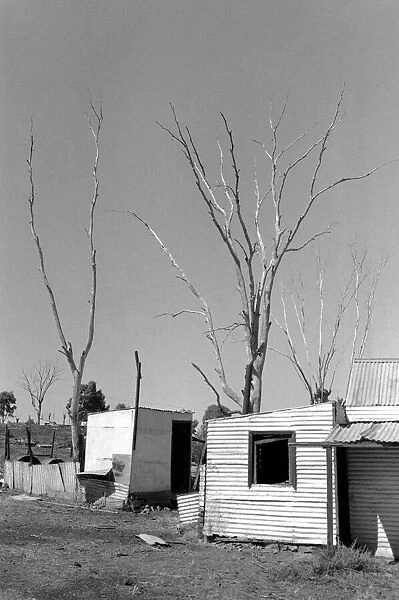 Gwalia: Ghost town western Australia. The ghost town. April 1977 77-02062-004