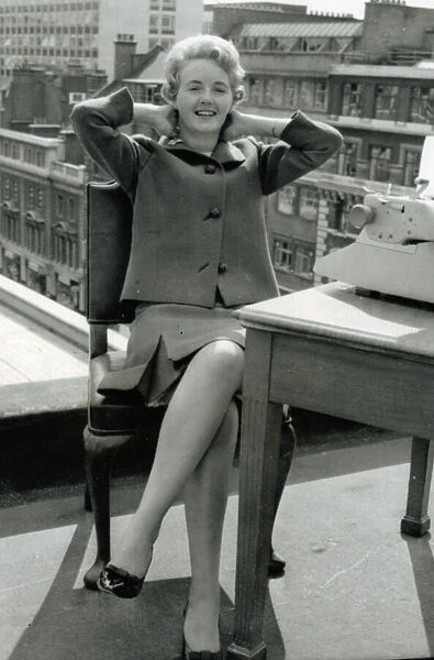 Gwen Weightman Britains top secretary, September 1967